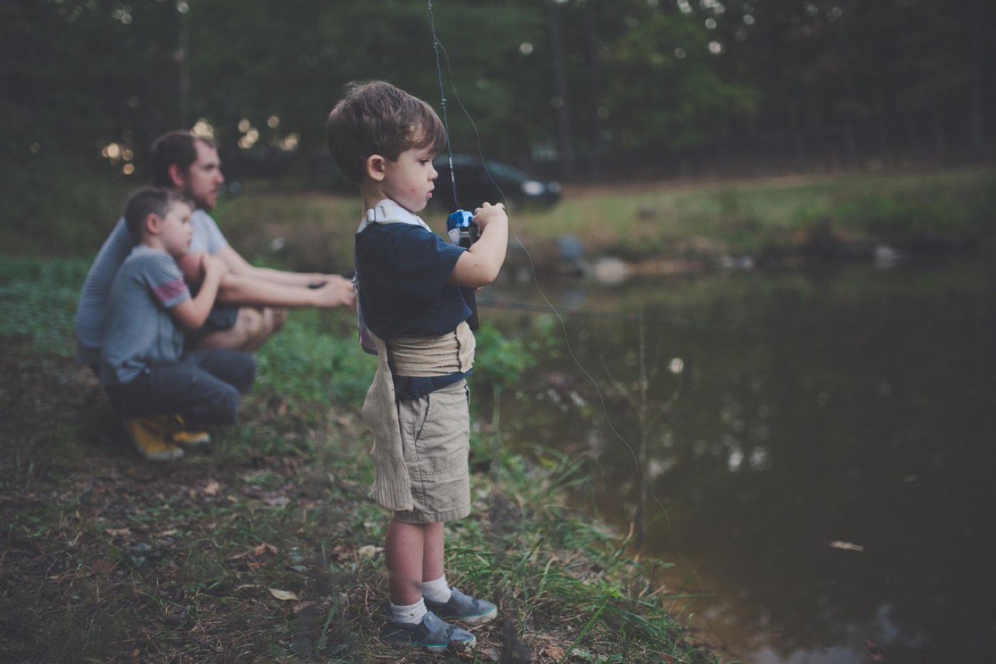 Activités de pêche faciles en famille