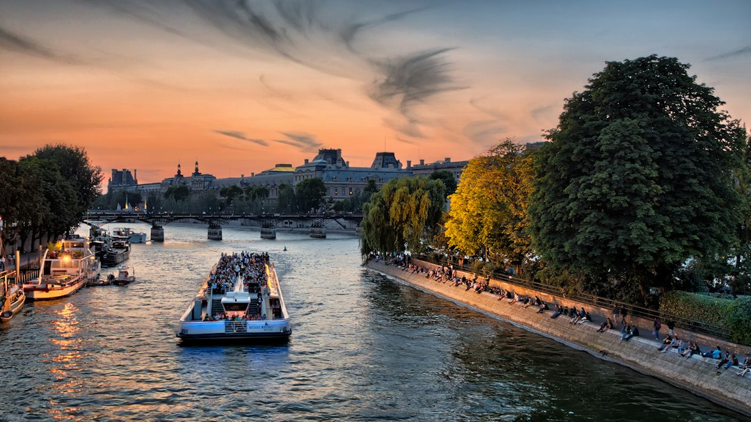 Le plan d'eau à Angers