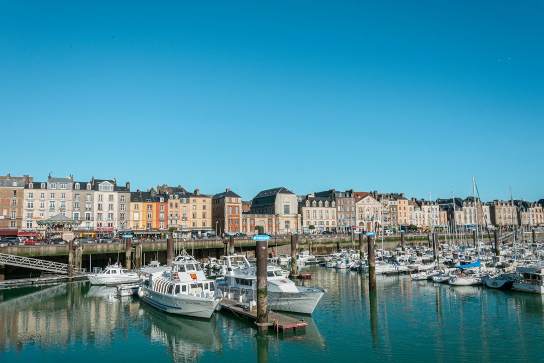 Le plan d'eau à Le Havre