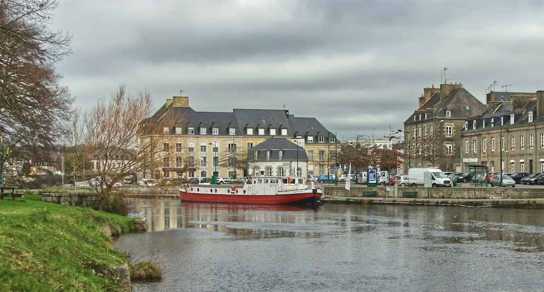 Le plan d'eau à Rennes